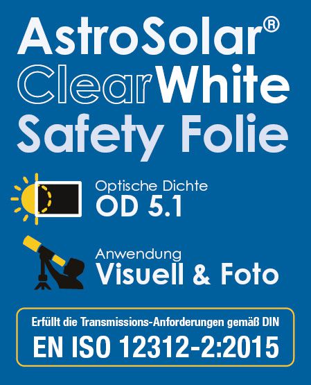 Baader AstroSolar Teleskop Filt. 80mm WH