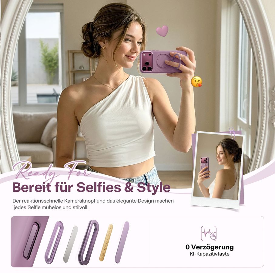 Torras Ostand Wind iPhone 18 Pro Purple