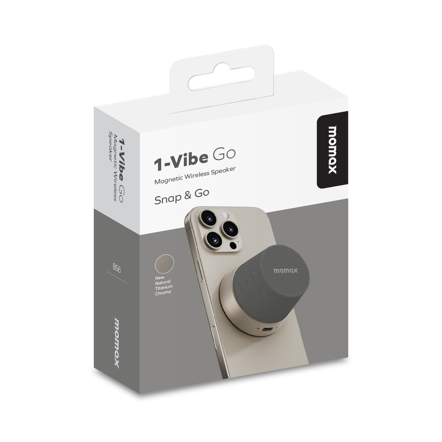 Momax 1-Vibe Go Magnetic Speaker 5 Watt