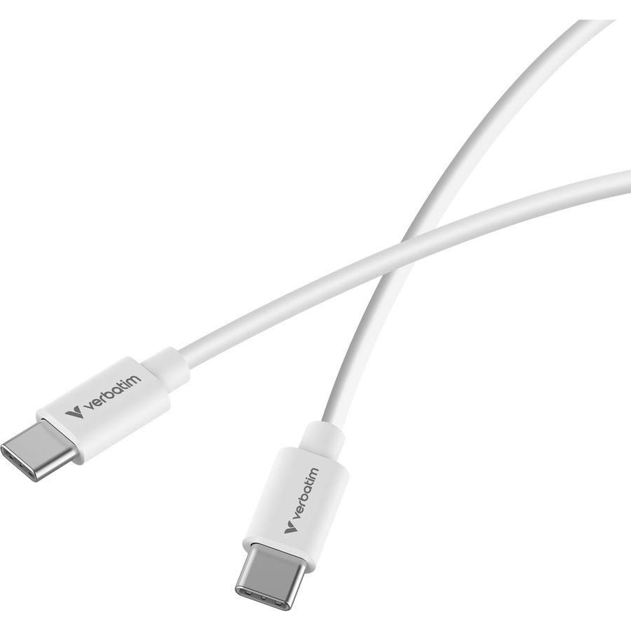 Verbatim USB-C to USB-C 3m 100W White