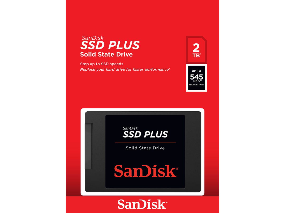 SanDisk SSD PLUS 2.5' SATA 2TB