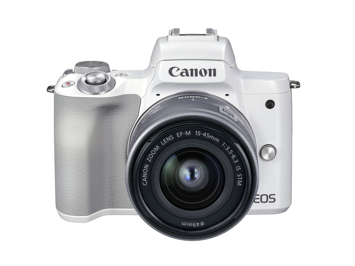 Canon EOS M50 Mark II WH + EF-M 15-45
