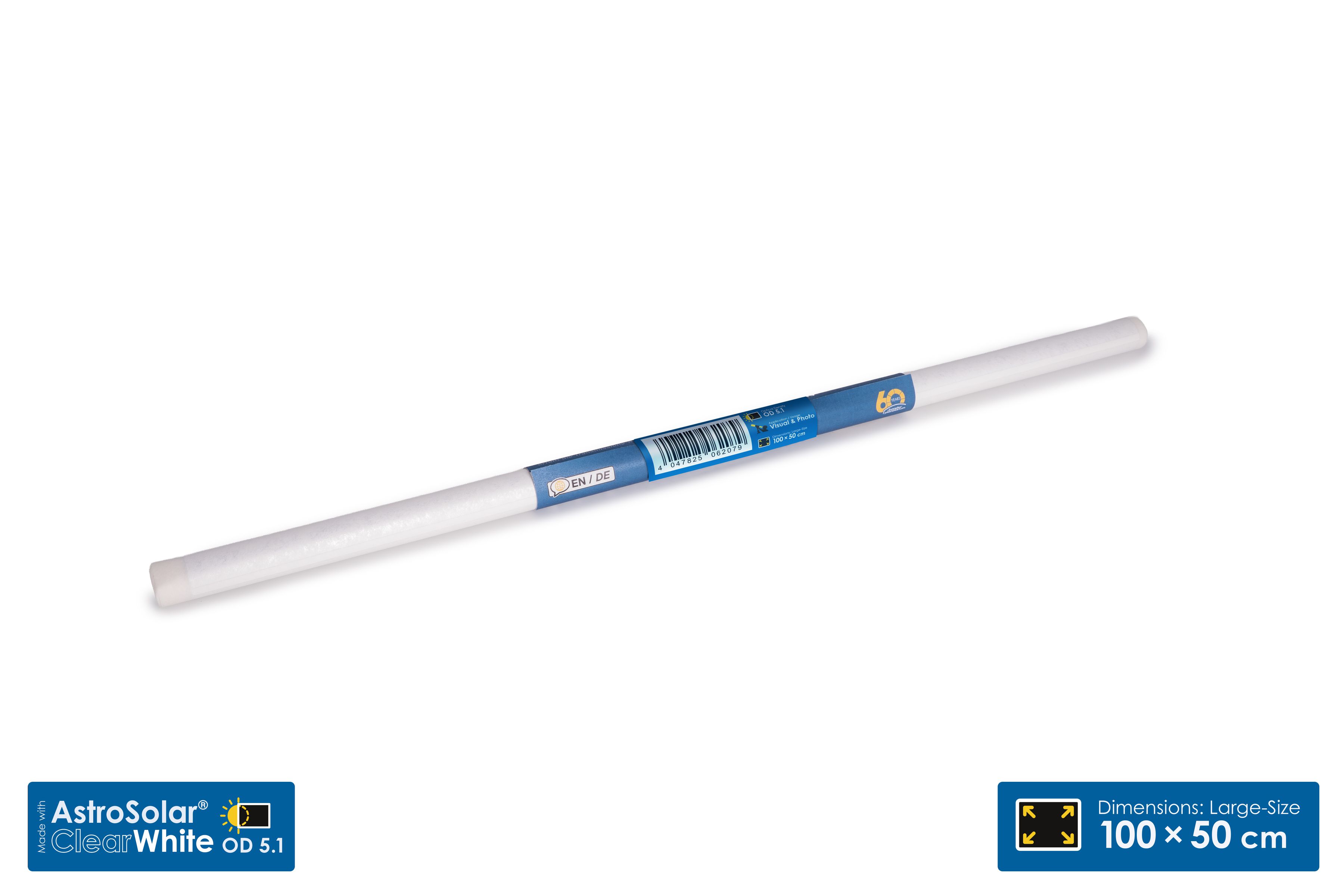 Baader AS ClearWhite Folie OD5.1 100x50