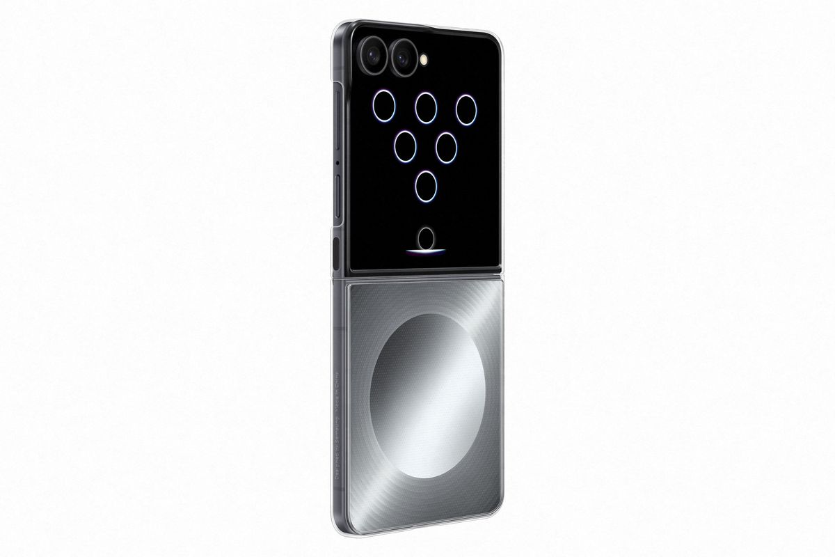 Samsung Flip 8 Flipsuit Case Silver