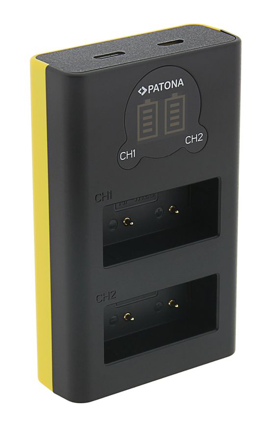 Patona Chargeur Dual LCD USB NP-W126