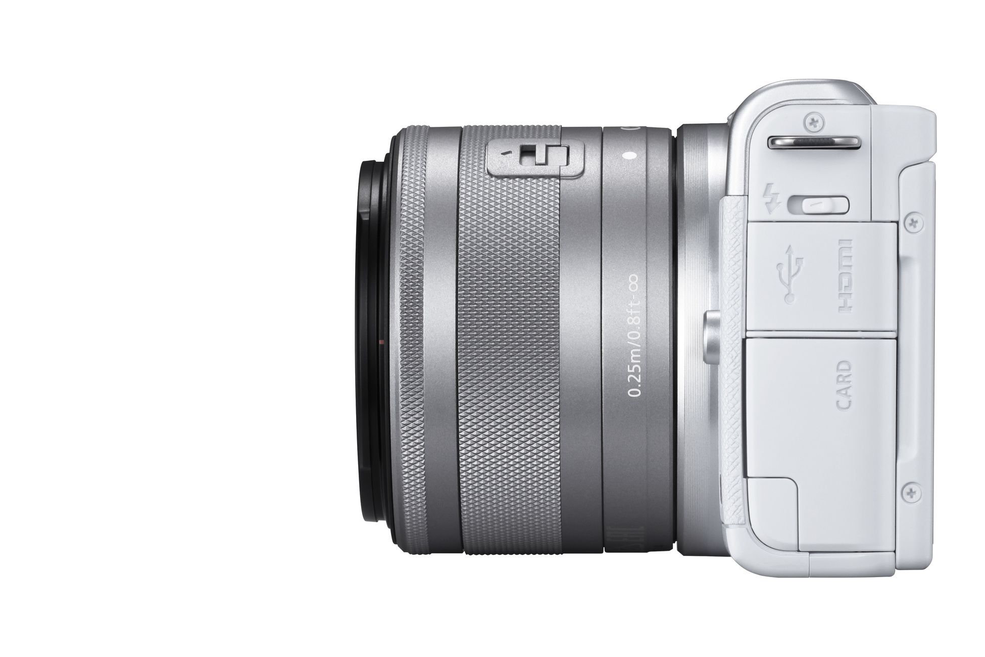 Canon EOS M200 + 15-45mm Blanc