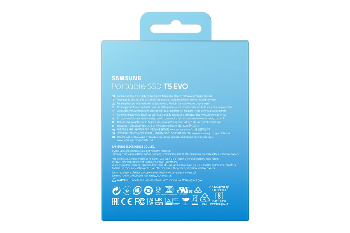 Samsung PSSD T5 EVO 4TB black
