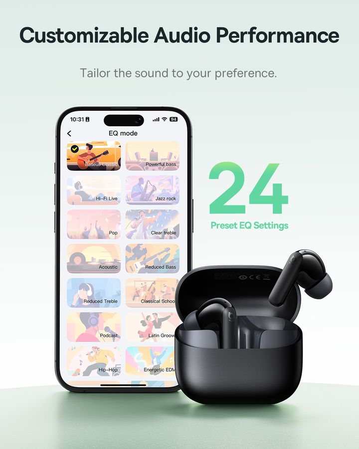 Baseus Bass BP1 NC InEar TWS Earbuds Bl