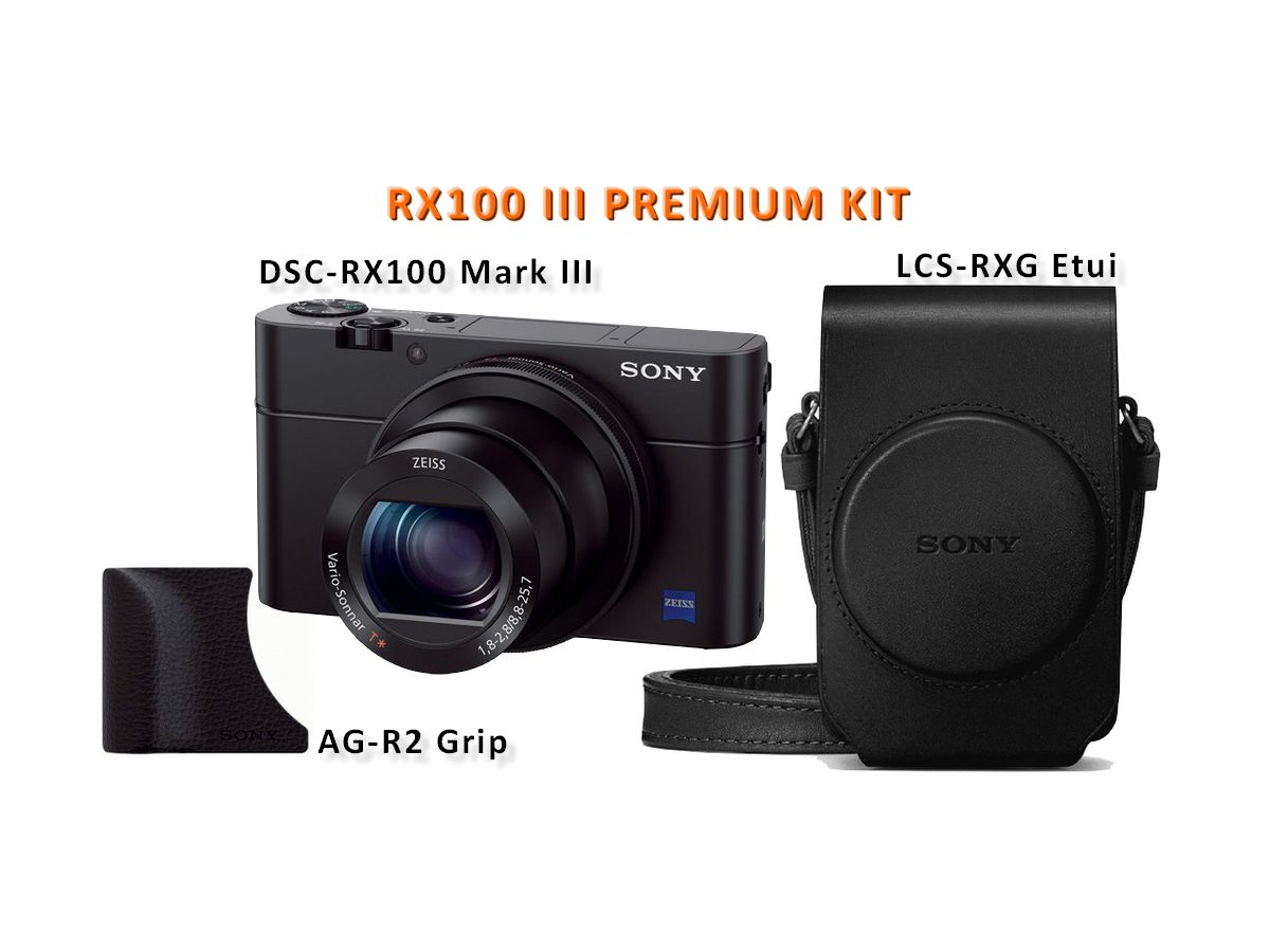 Sony DSC-RX100 Mark III Premium Kit