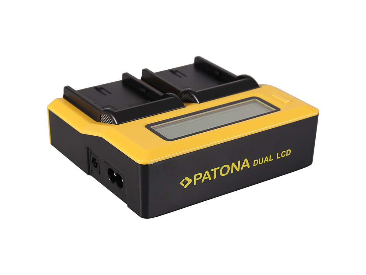 Patona Chargeur Dual LCD Canon LP-E6