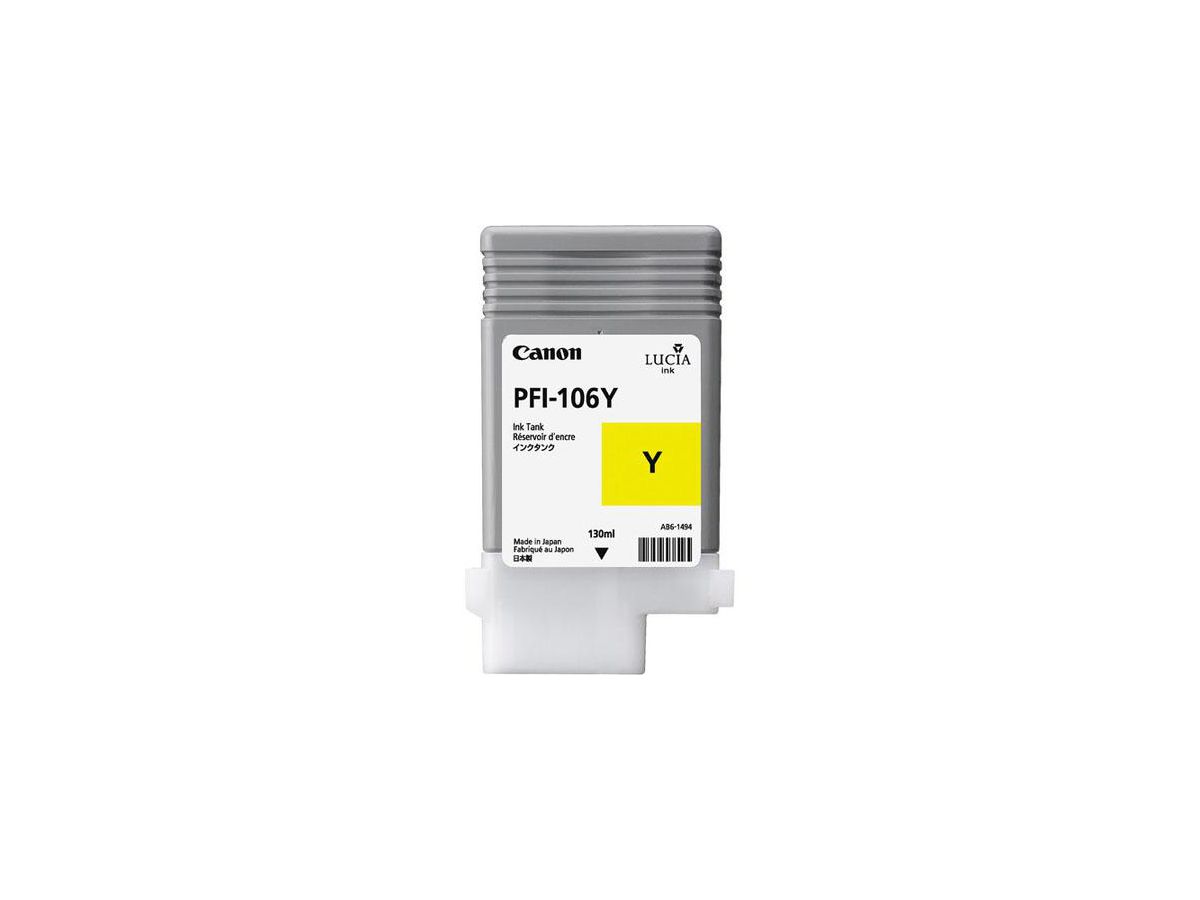 Canon Ink Cart. PFI-106Y yellow, 130ml