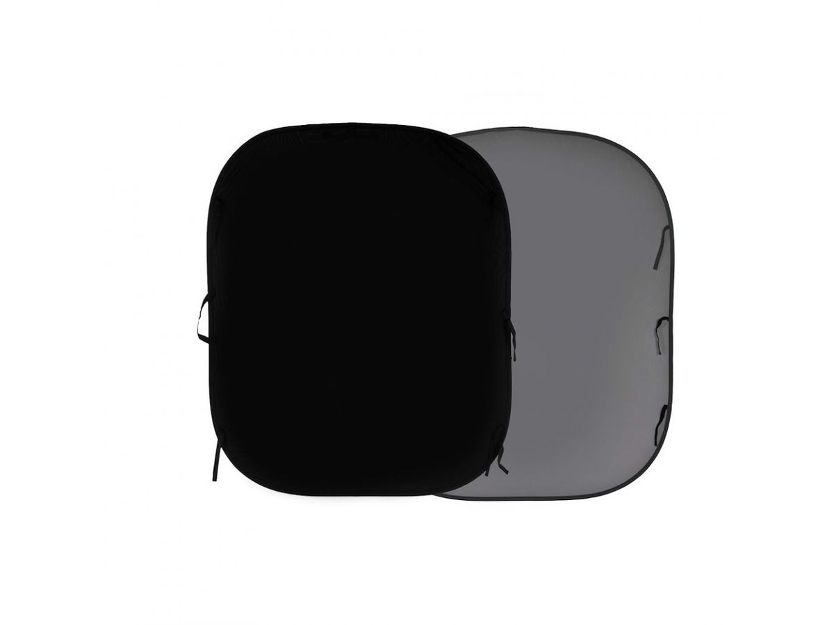 Manfrotto Plain Coll 1.5x1.8m Blk/MGrey