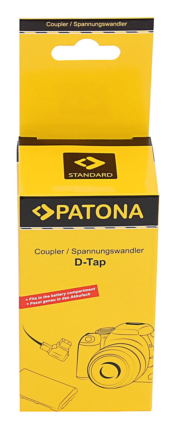 Patona D-TAP Coupler Panasonic DMW-BLK22