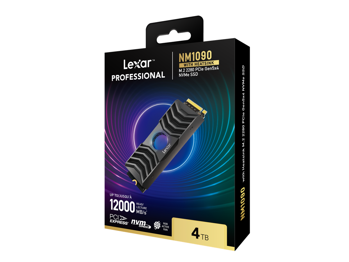Lexar NM1090 M.2 SSD 4TB Gen5x4