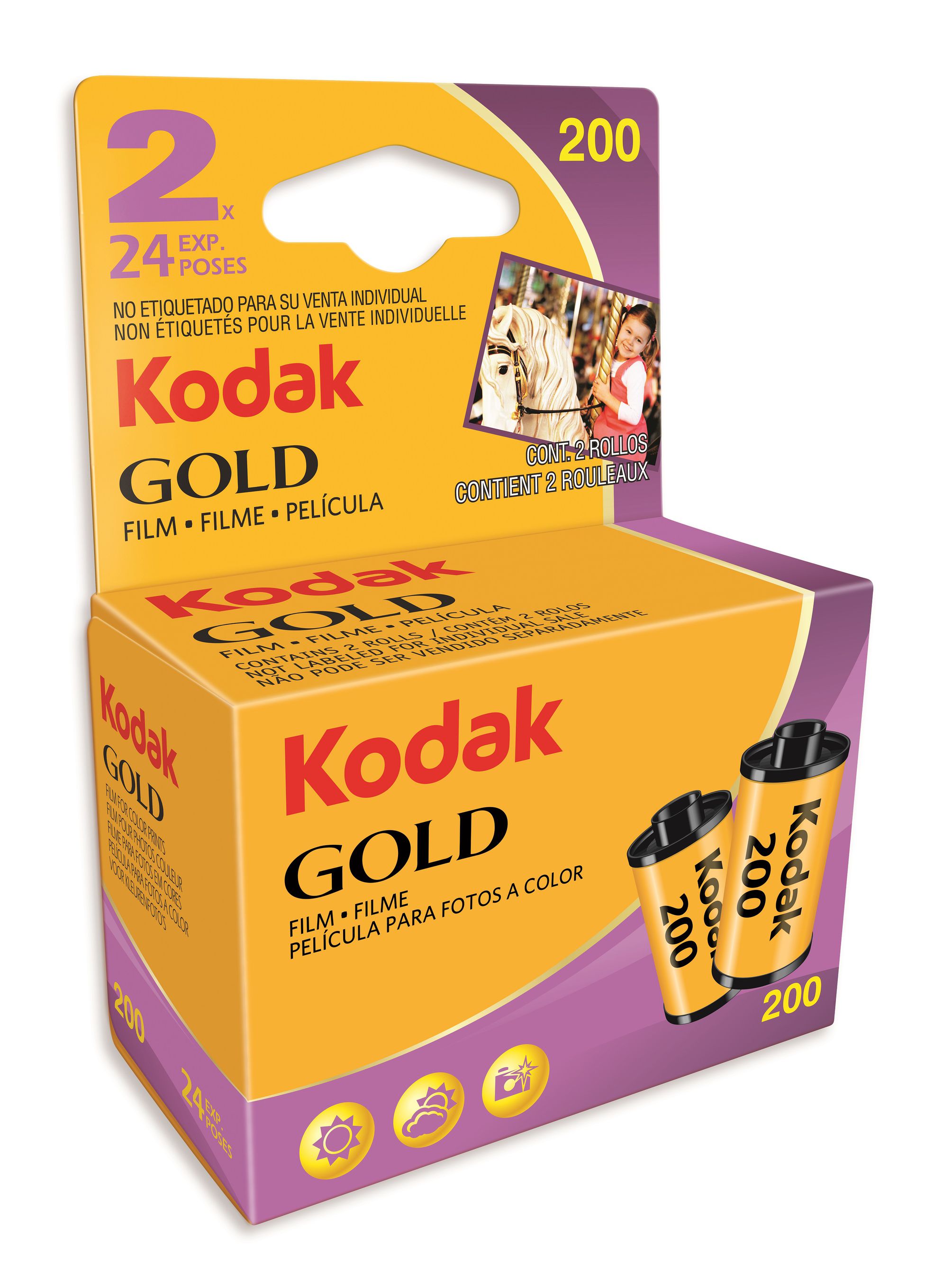 Kodak GOLD 200  GB 135-24 2-Pack