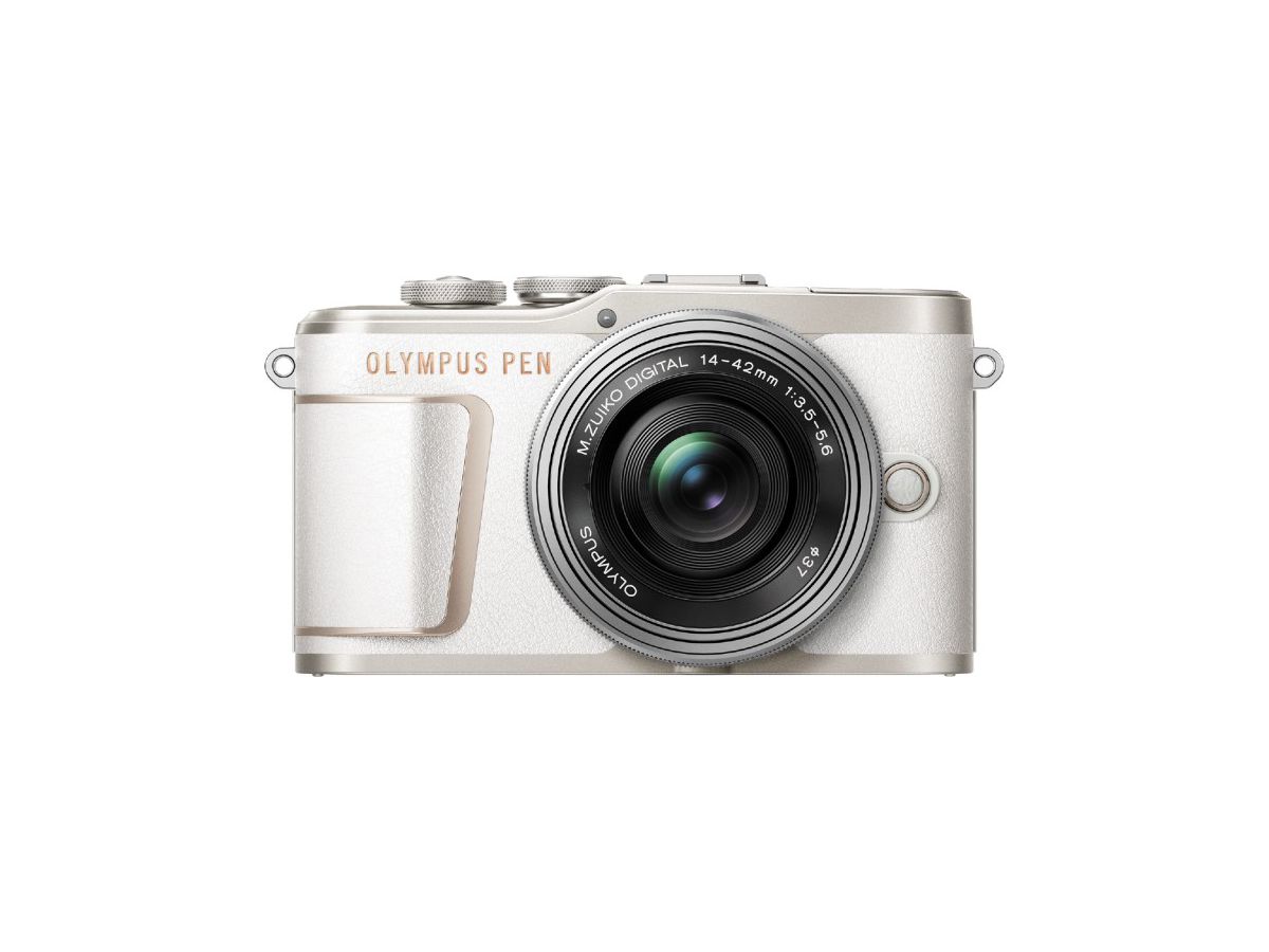 Olympus E-PL10 Pancake Zoom Kit wht/slv