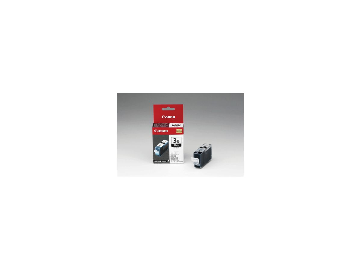 Canon BCI-3eBK Black/schwarz/noir