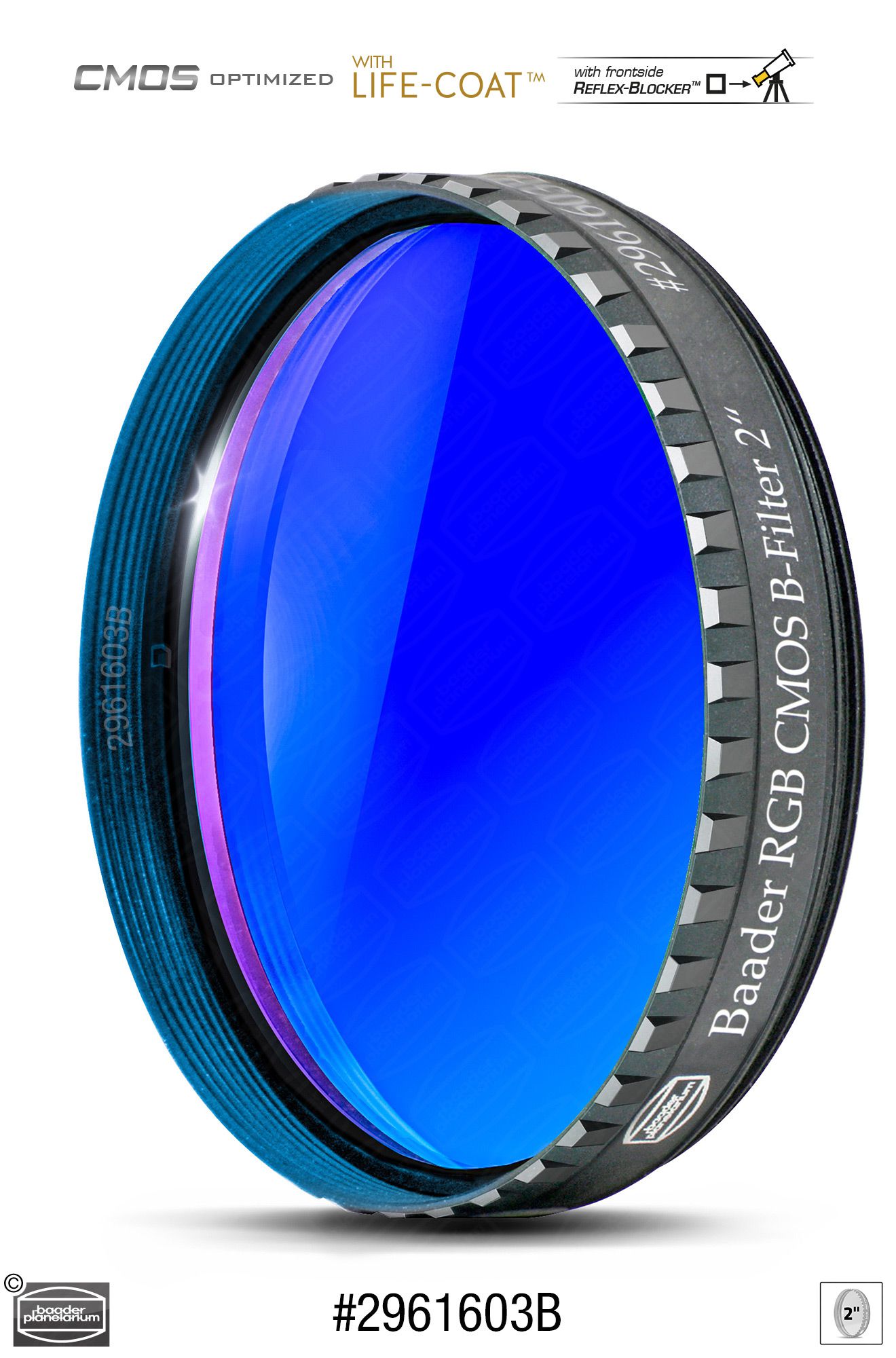 RGB-B 2" Filter  CMOS-optimized