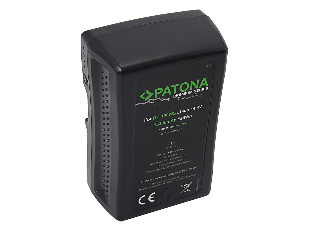 Patona Premium Akku Sony BP-190WS