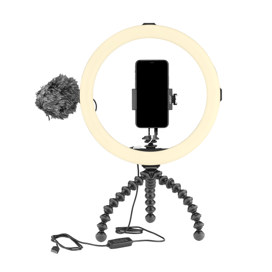 Joby Beamo Ring Light Complete Kit
