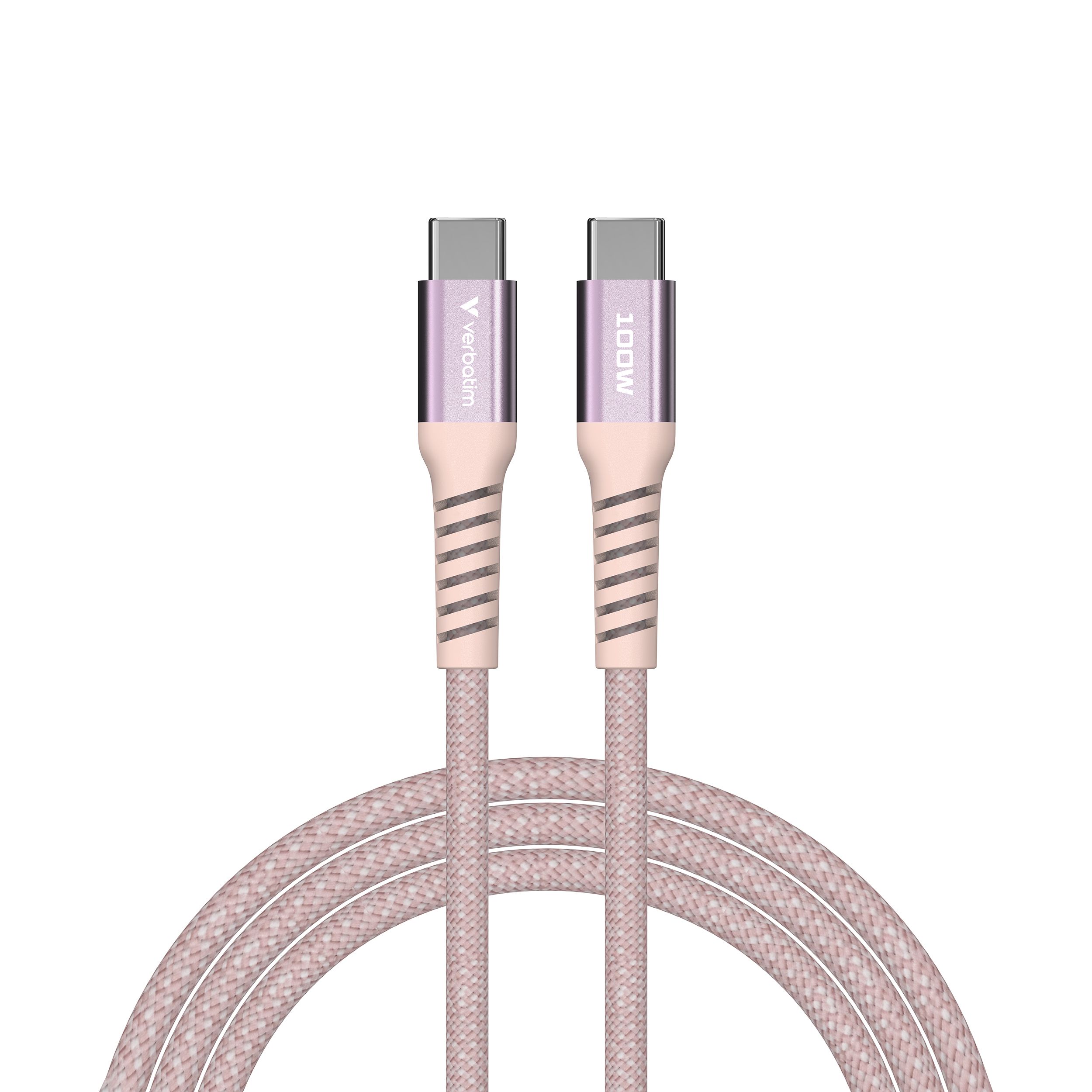 Verbatim Magnetic Cable USB-C 100W Pink