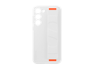 Samsung S23+ Silicone Grip Case White