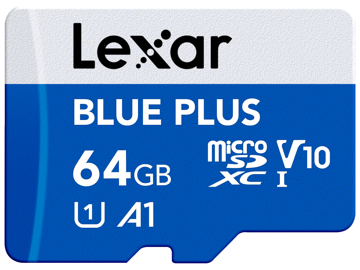 Lexar microSDXC 100MB/s Blue Plus 64GB