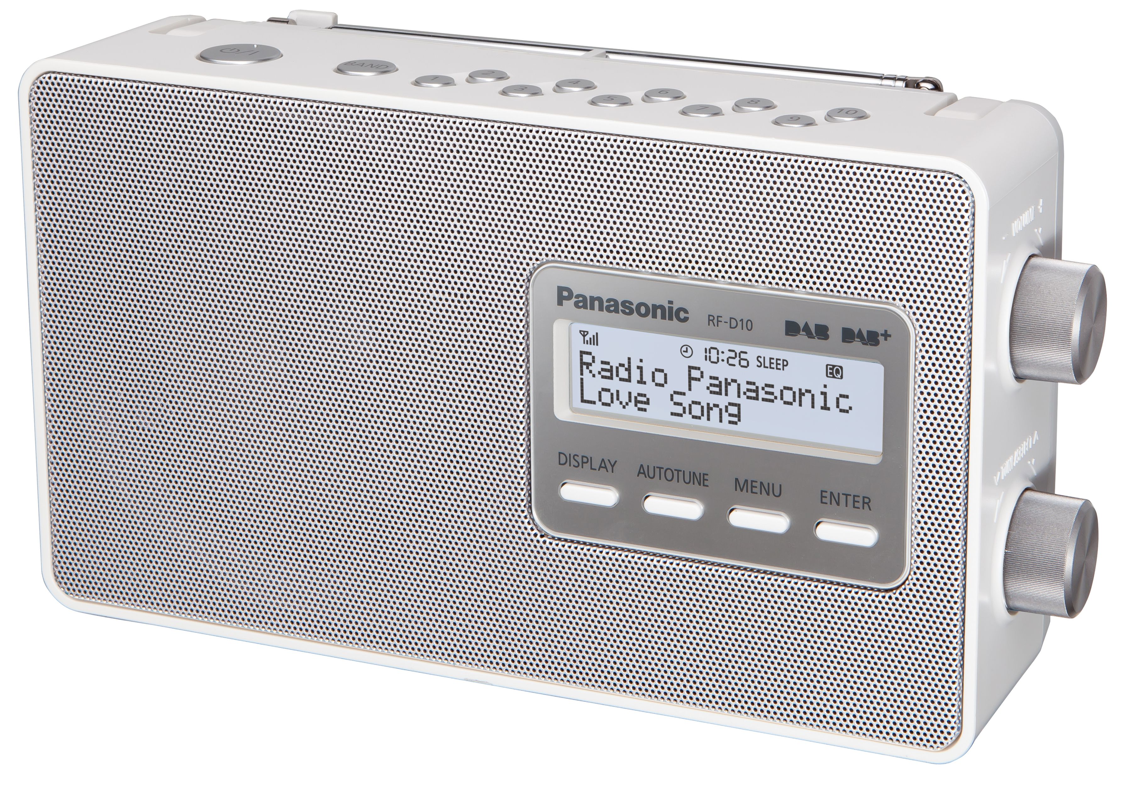 Panasonic DAB+ Radio portable D10 White