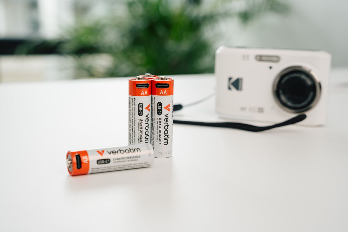 Verbatim Akku AA 2100mAh 4-Pack USB-C