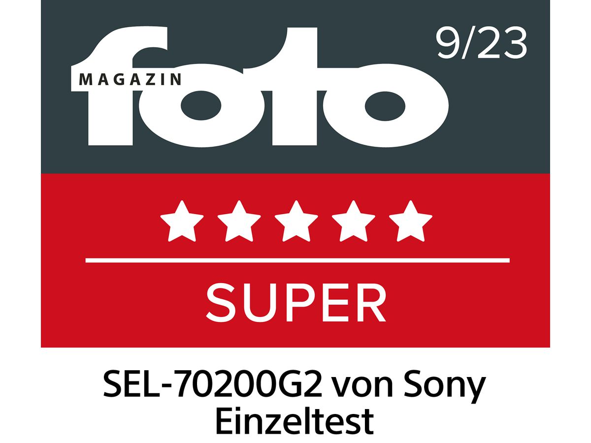 Sony E-Mount FF 70-200mm F4 G2 OSS