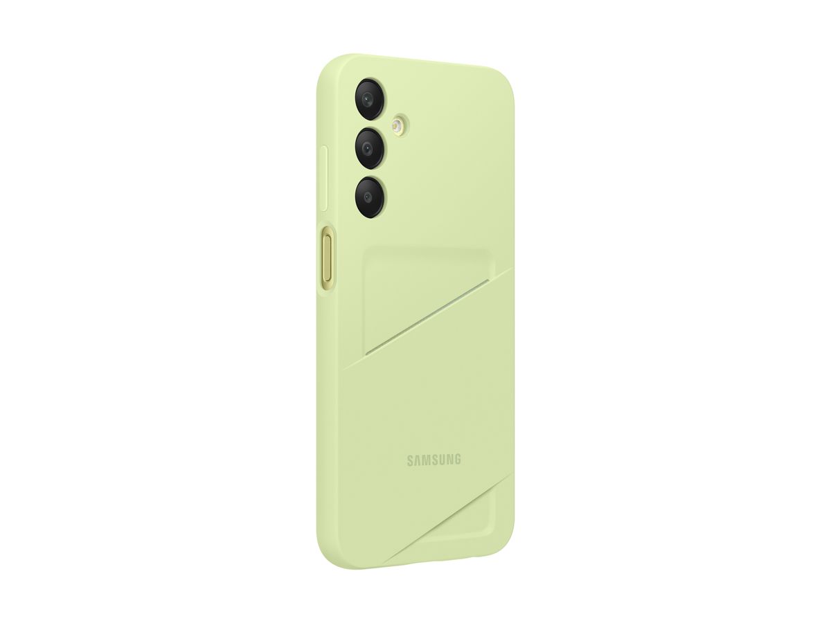 Samsung A25 Card Slot Case Lime