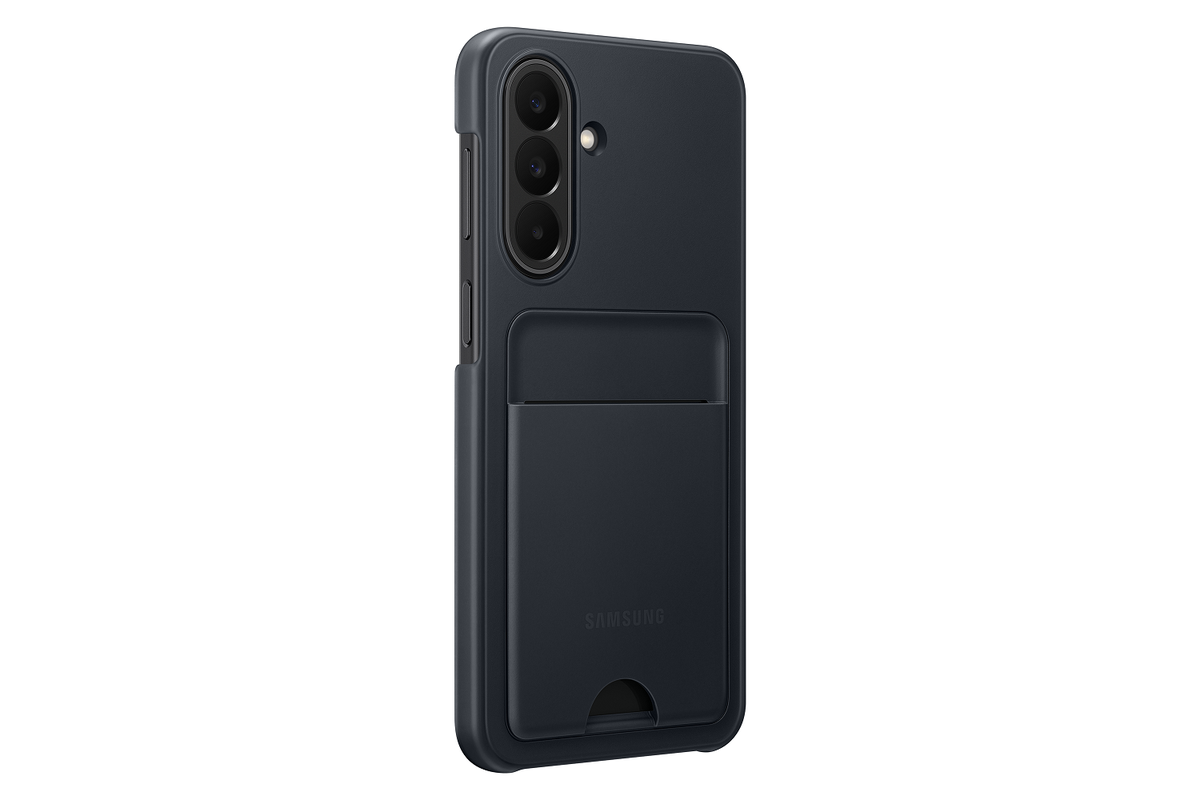 Samsung A27 Card Slot Case Black