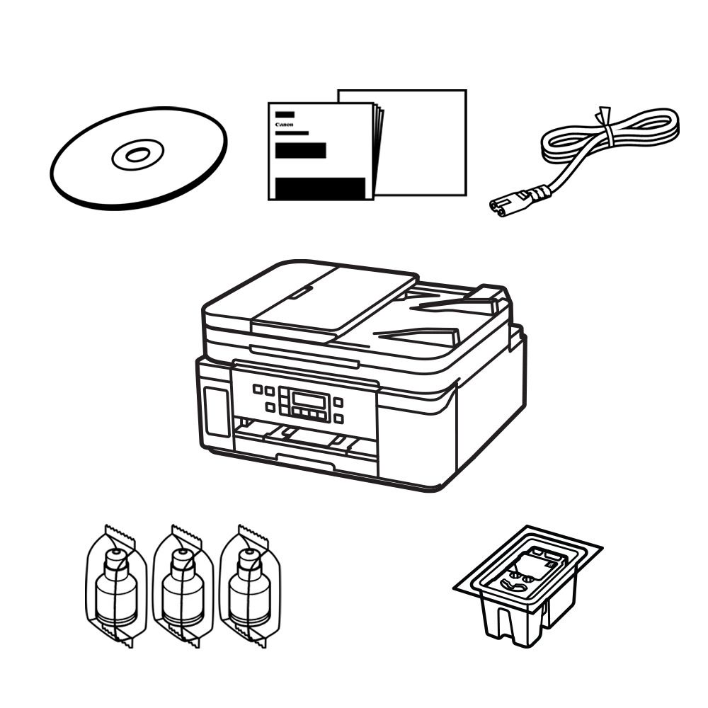Canon PIXMA GM4050 Inkjet MF-Printer