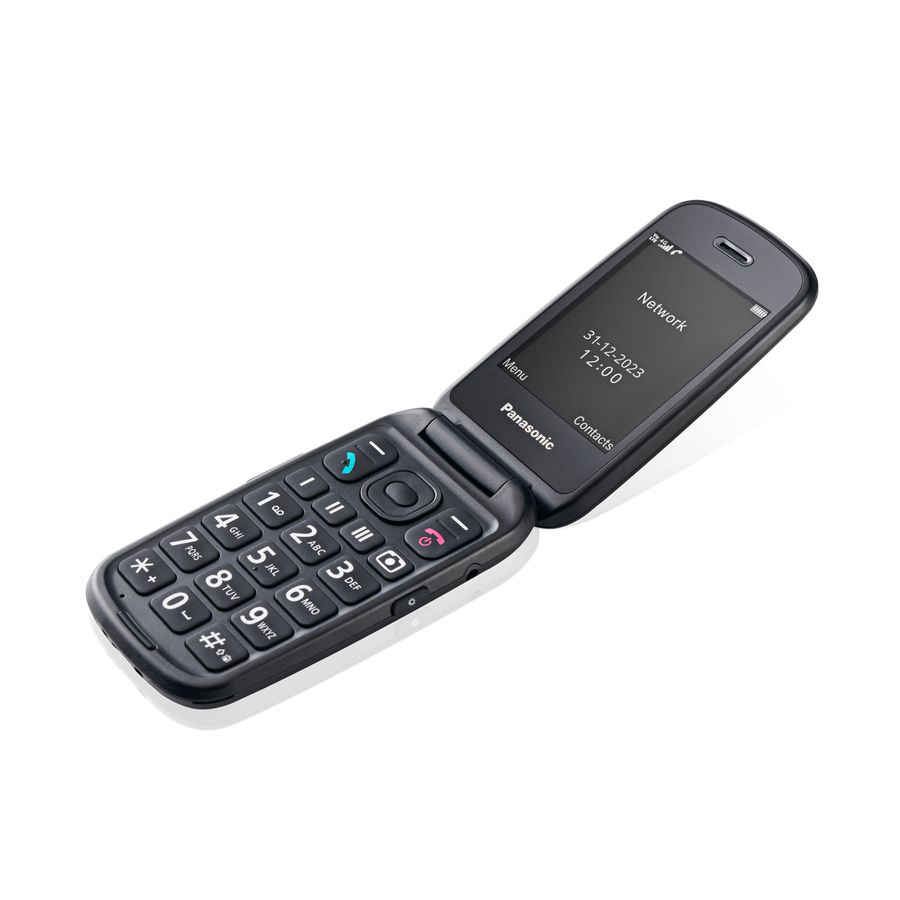 Panasonic Mobiltelefon KX-TU550 Black