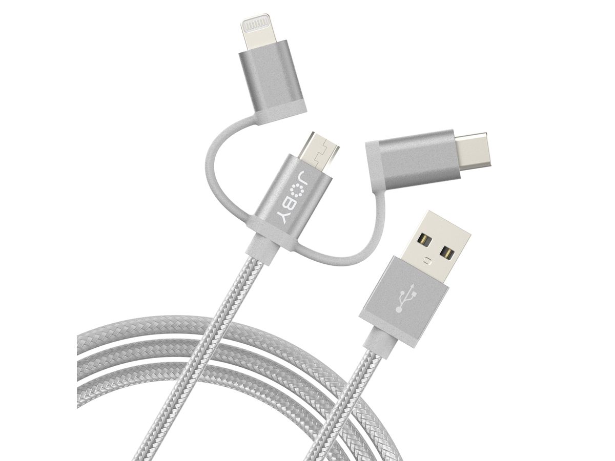 Joby Charge Sync Cable 3-in-1, 1.2M GR