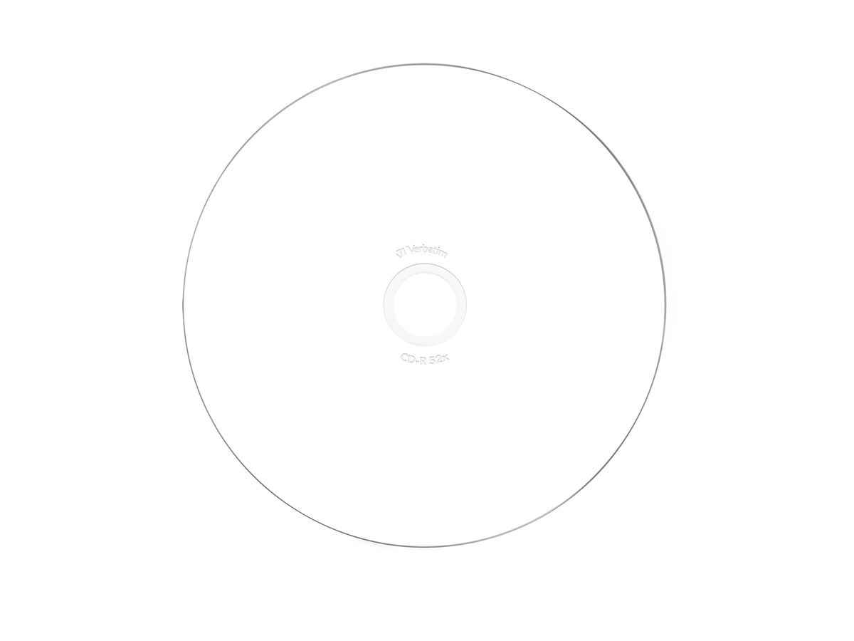 Verbatim CD-R Spindle 700MB 52x Print 25