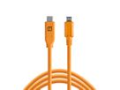 TetherPro 2.0 Micro-B 5-Pin 4.6m Org