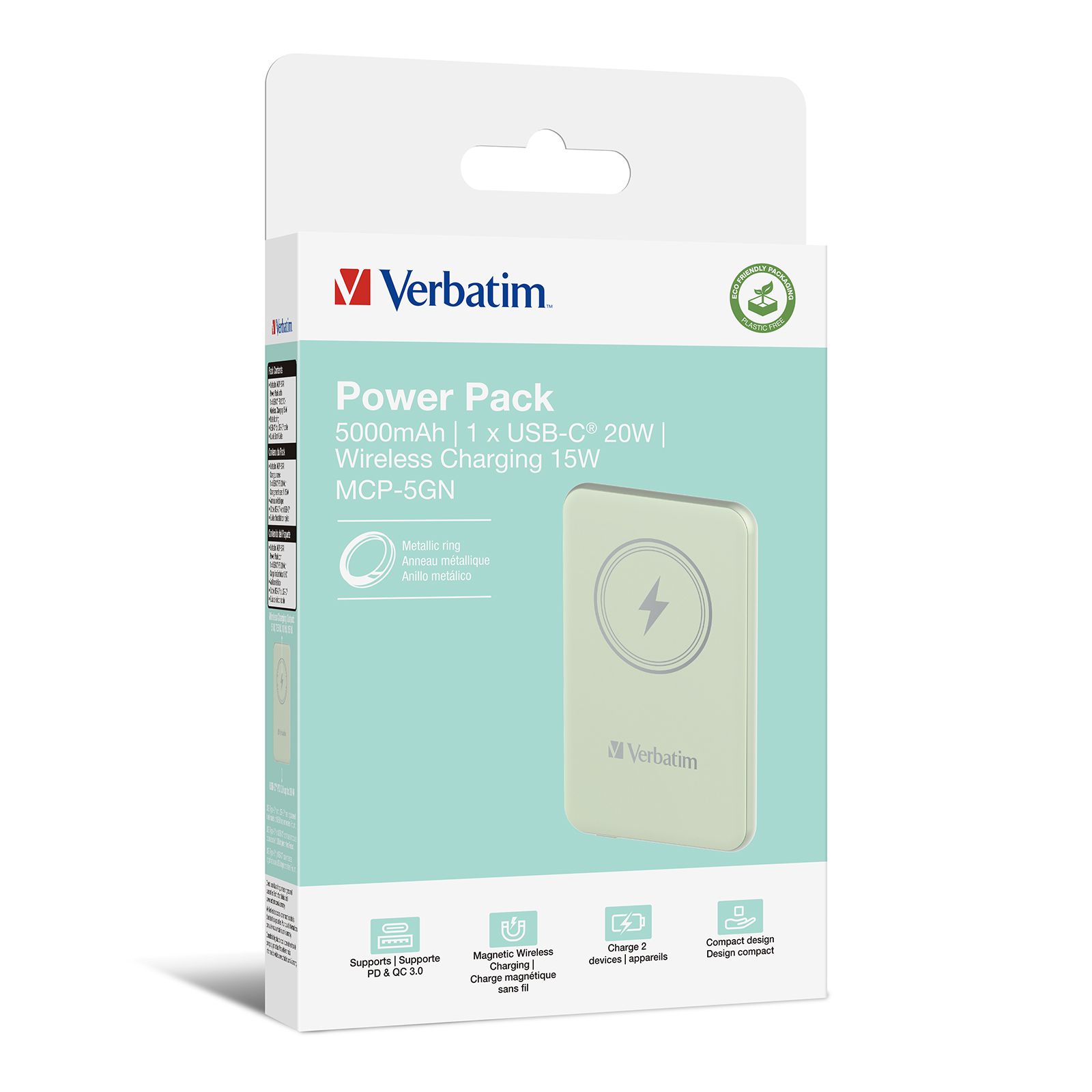 Verbatim Powerbank 5000 mAh Green