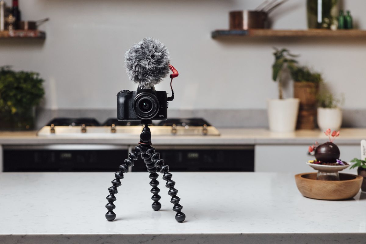 Canon EOS M50 Mark II BK Body Vlogg.-Kit