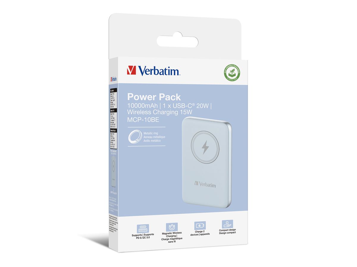 Verbatim Powerbank 10000 mAh Blue