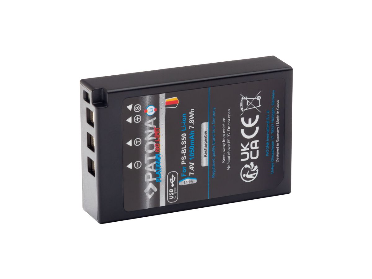 Patona Platinum USB-C Olympus PS-BLS-50