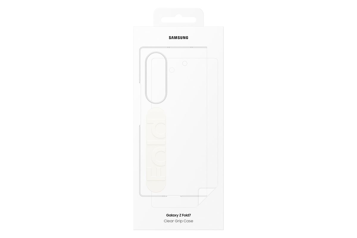 Samsung Fold 7 Clear Grip Case