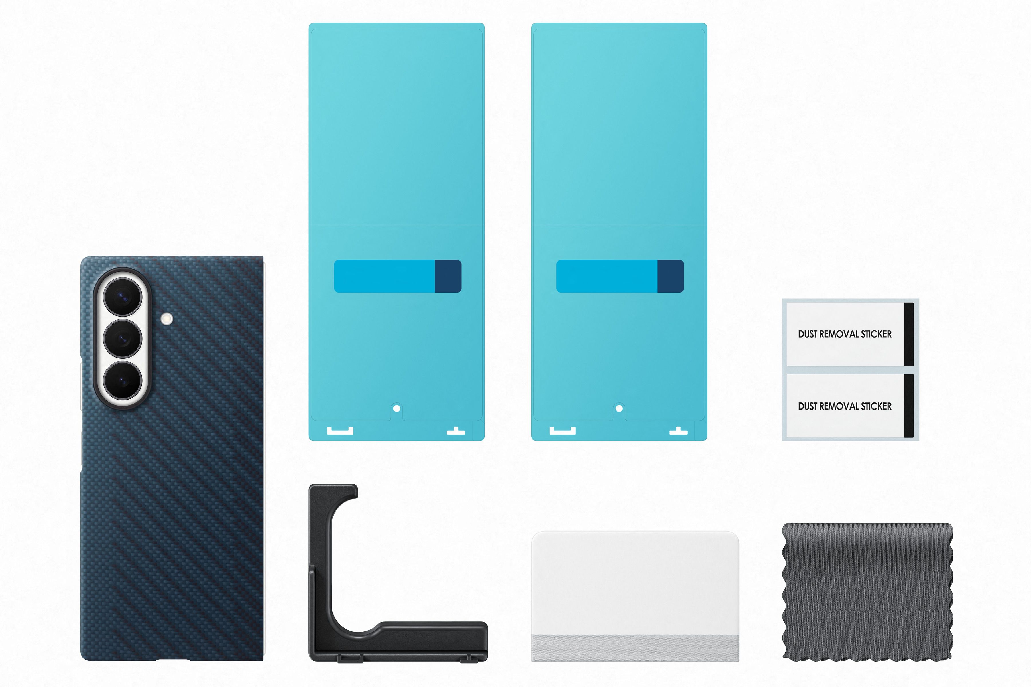 Samsung Fold 8 Ultra Carbon Magnet Blue