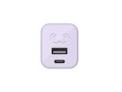 Fresh'N Rebel Mini Charger USB-C + A PD Dreamy Lilac 30W