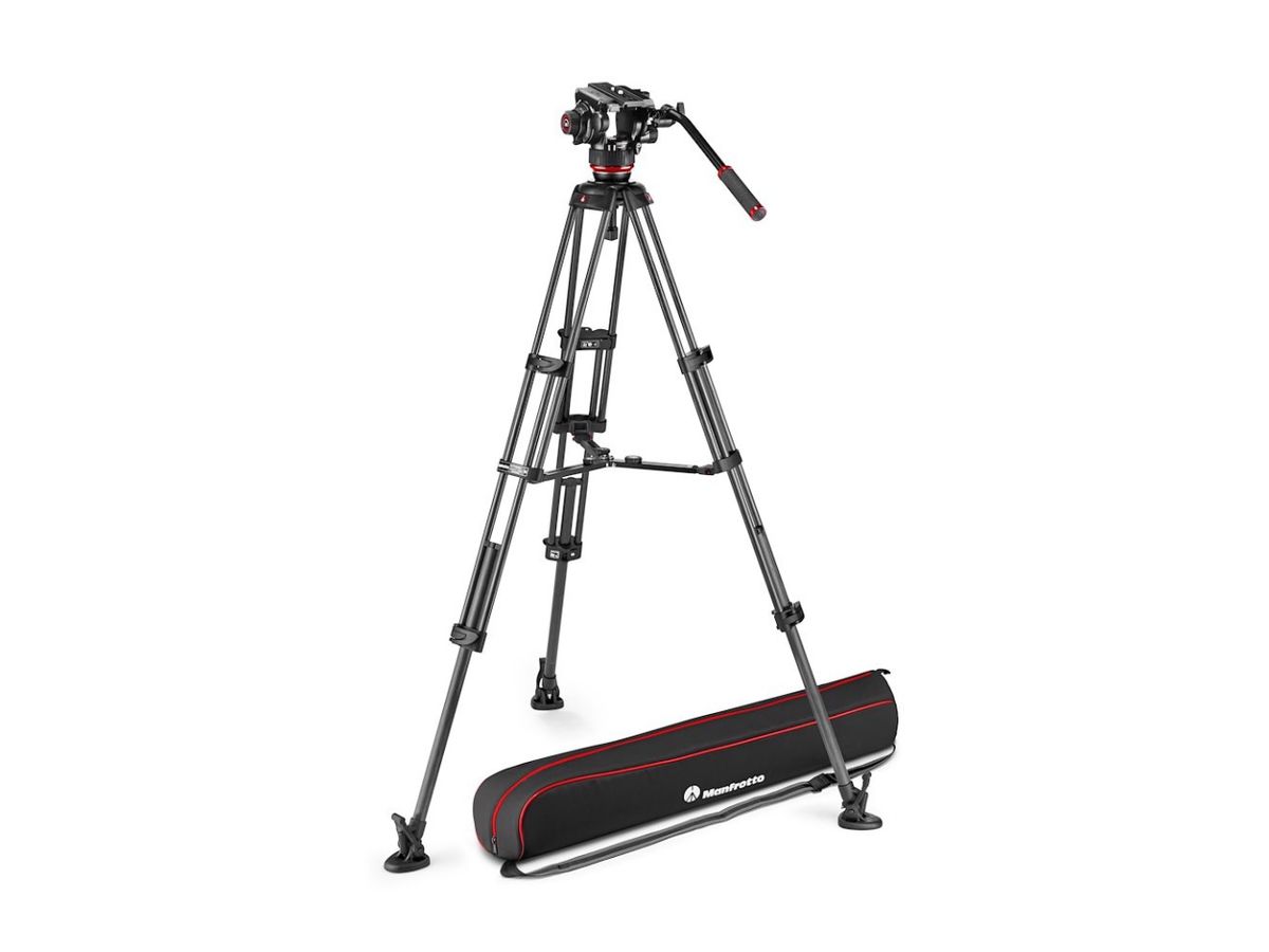 Manfrotto 504X Head w/Twin Leg Carbon MS