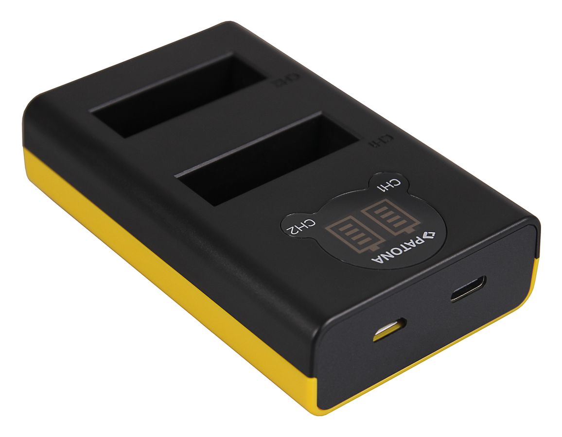 Patona Dual LCD Charger USB DJI OSMO
