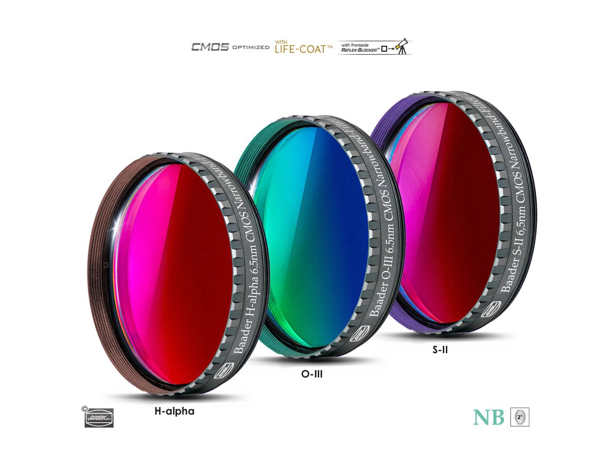 Baader Schmalband Satz (6.5nm) 2"