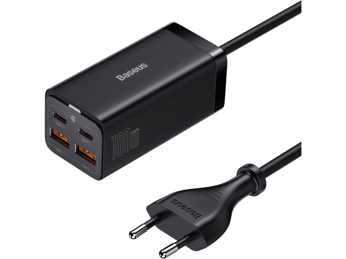 Baseus GaN3 Pro 4 Port Charger 100W