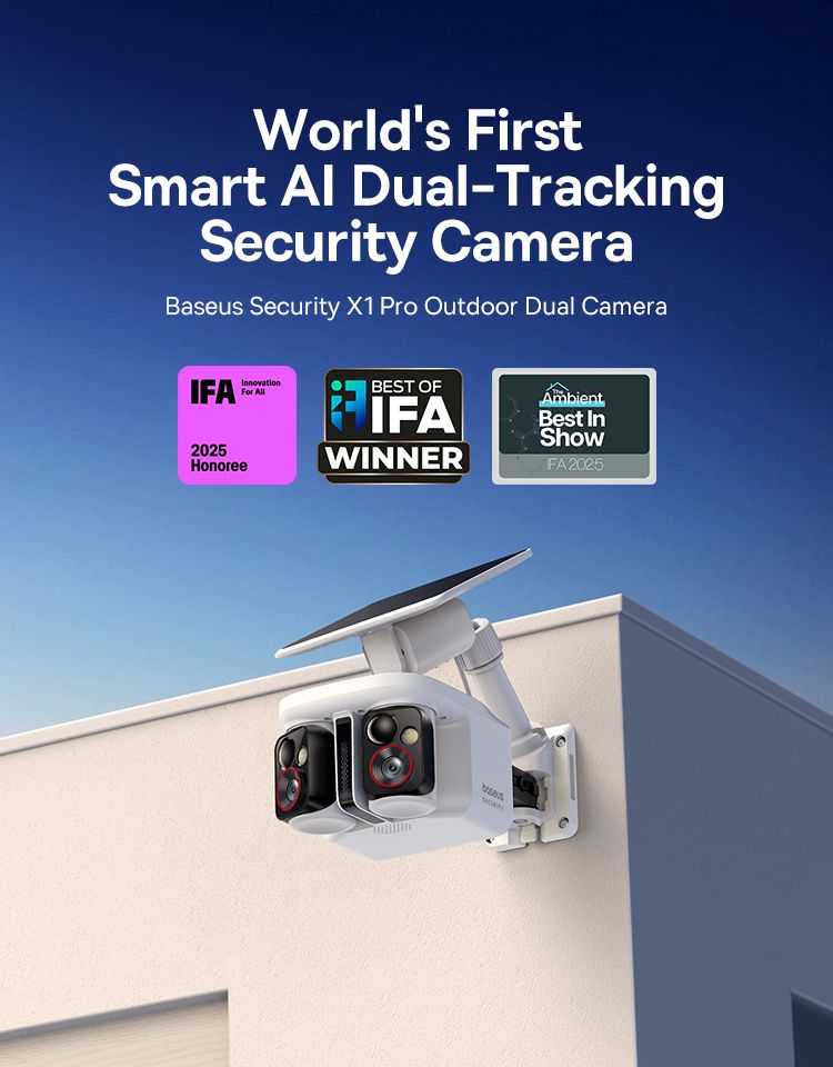Baseus X1 Pro Outdoor Dual Cam 3K