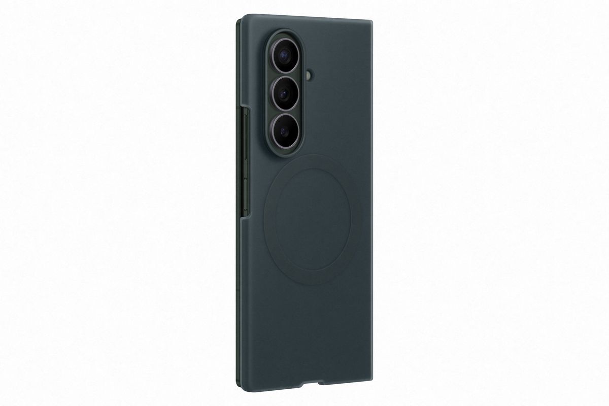 Samsung Fold 8 Ultra Silic Magnet Green